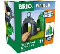 BRIO World Smart Tech Railway Action Tunnel Pack for Kids Age 3 Years Up - Comp