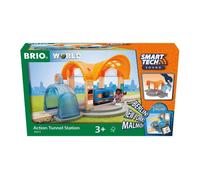 BRIO World Smart Tech Sound Action Tunnel Train Station