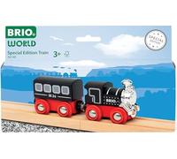 BRIO World - Special Edition Steam Train 2026 for Kids Age 3 Years and Up - Wooden Railway Accessories and Add Ons