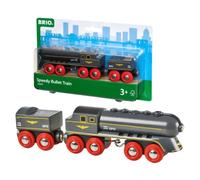 Brio World Speedy Bullet Train Wooden Toy Set For Kids Educational Retro Design