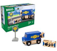 BRIO World Toy Delivery Van for Kids Age 3 Years Up - Railway Acccessories and Add Ons