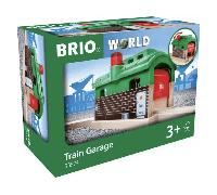 BRIO Train Garage, Track Track part, Multicolor, 3 yr(s), Boy/Girl, Wood, 162 mm