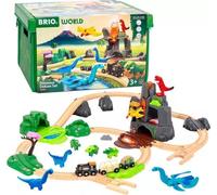 BRIO World Deluxe Dinosaur Train Railway Playset for Kids Age 3 Years Up - Gifts for Boys and Girls