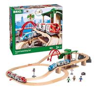 Brio World 33512 Travel Switching Set Railway Set for Children Ages 3+