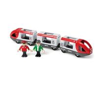 BRIO World Travel Train Toy For Kids Age 3 Years Up - Wooden Railway Accessories