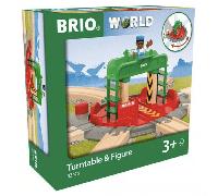 BRIO World Turntable & Figure