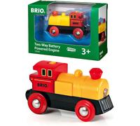 BRIO World Two Way Battery Powered Engine Train for Kids Age 3 Years Up - Compa
