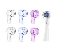 Briocht 6-Pack Toothbrush Head Covers for Oral-B iO Series iO5, iO7, iO8, iO9, EB17, PRO 3, P4000 - Dustproof Protective Caps for Travel & Home Use