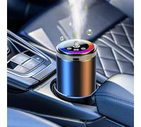 Briocht Car Diffuser Air Freshener with Essential Oils, Smart Car Air Freshener with Nano Mist, USB Rechargeable, Long Battery Life,Auto On/Off, Intelligent Induction Vibration, Starry Sky Mode