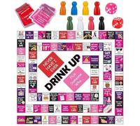 Briocht Drinking Games for Adults, Fun Monopoly Board Game with Drinking Challenges, Party Game for 2-8 Players, Icebreaker Game for Friends, Groups, and Social Parties