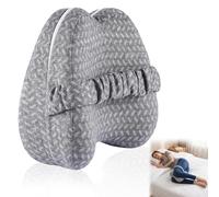 Briocht Revoget Knee Pillow for Sleeping on Side - Memory Foam Alignment Pillow for Side Sleepers, Leg Pillow for Hip & Spine Support, Pain Relief for Sciatica, Pregnancy & Back Discomfort