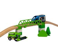 Briocks® - Warren Trellis Bridge Kit for Wooden Train - Compatible with BRIO, Thomas, Lillabo, IKEA, Melissa & Doug, Oxybul, Playtive and many more!