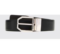 BRIONI Reversible Belt in Smooth Calfskin with Engraved Logo Buckle - Size: 100 - male