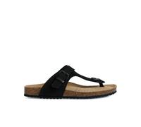 Brionia Buckle Flip Flops Black
