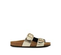 Brionia Mules Gold-Coloured