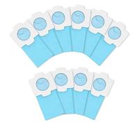 BRIOTA Pack of 10 Vacuum Cleaner Bags for Makita, Reusable Antibacterial Vacuum Cleaner Accessories Paper Pack, for Makita DCL182, CL107, CL072, CL102, BCL142, BCL182