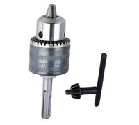 BRIOTA SDS Chuck Adapter, 1.5-13mm 1/2-20UNF SDS-Plus Drill Chuck Adapter with SDS Plus Connector and Chuck Keys for Drill, Heavy Duty Professional Tool