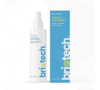 BRIOTECH Topical Skin Spray - Pure Hypochlorous Acid Spray - Soothing Saline Solution for Redness, Dry, Itchy Skin, Scalp - Sun, Piercing Aftercare, Soothing HOCl - Gentle, Alcohol Free (3.4 oz)