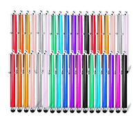 Briout Stylus Pens for Touch Screens, 36 Pack Capacitive Touch Screen Stylus for iPad, iPhone, Tablets, Samsung, Kindle Touch All Universal Touch Screen Devices (12 Multicolor)