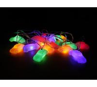 BRISA VW Collection - Stylish ambience Volkswagen Beetle Battery Light Chain for Parties, Children's Rooms, workshops & Events (for Indoor use/3m/20 x LED/USB-C)