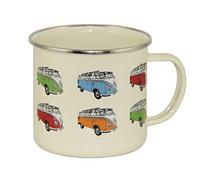 BRISA VW Collection - T1 Bus Camper Enamel Coffee Mug, 500 ml