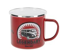 BRISA VW Collection - T1 Bus Camper Enamel Coffee Mug, 500 ml