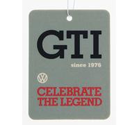 BRISA VW Collection - Volkswagen Air Freshener, Room Freshener, Deodorizer for Cars Golf GTI Motif (GTI The Legend/Energy/Gray)