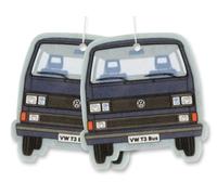 BRISA VW Collection - Volkswagen Air Freshener, Room Freshener, Deodorizer for Cars T3 Bus Vanagon Motif (Fresh/Blue/Set of 2)