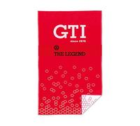 BRISA VW Collection - Volkswagen Beach Bath Sauna Towel in GTI Design (The Legend/Red)