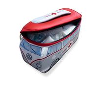 BRISA VW Collection - Volkswagen Hippie Bus T1 Camper Van 3D Neoprene Small Universal Bag - incl. Emergency First Aid Kit (Neoprene/DIN 13164)