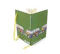 BRISA VW Collection Volkswagen NotebookDiaryWriting Book, Lined with Hardcover Binding in T1 Bus, Beetle, GTI Design DIN A5 (T1 Bus/Love Bus)