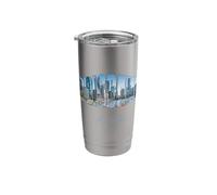 Brisbane Australia Cityscape Stainless Steel Insulated Tumbler