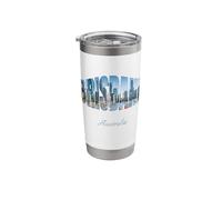 Brisbane Australia Cityscape Stainless Steel Insulated Tumbler
