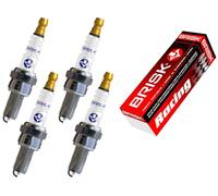 Brisk - Silver Racing RR15YS-1 1723 Ignition Spark Plugs LPG CNG Autogas, 4 Pieces