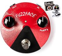 Briskdrop Dunlop FFM2 Germanium Fuzz Face Mini Distortion Pedal Bundle with Snark Tuner ffm2snark