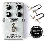Briskdrop MXR M89 Bass Overdrive Bundle with MXR Instrument Cable and MXR Patch Cables,M89bundle