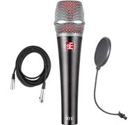 Briskdrop sE Electronics V7 X Supercardioid Dynamic Microphone - Bundle with Pop Filter and XLR Cable