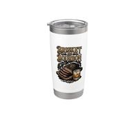 Brisket and Bourbon BBQ Smoker Meat Lover Stainless Steel Insulated Tumbler