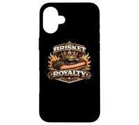 Brisket Royalty Funny BBQ Smoker Pitmaster Dad Gift Case for iPhone 16 Plus