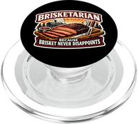 Brisketarian Because Brisket Never Disappoints Carnivore BBQ PopSockets PopGrip for MagSafe