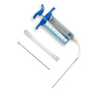BriskMore Tubeless Sealant Injector for Tubeless Bike Tires,Cycling Sealant Syringe Capacity 100cc, 2 Tube Options, Easy to Use &Clean Up