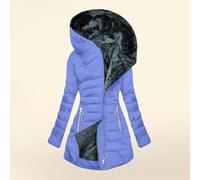 Briskorry Women's Winter Jacket, Warm Lined, Down Jacket, Women's Winter, Outdoor Jacket, Warm with Hood, Wind Jacket, Long Sleeves, Zip, Puffer Coat, Casual, Plus Sizes, Cycling Jacket, Elegant