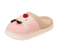 Briskorry Women's Winter Slippers, House Slippers, Warm Soft Slippers, Comfortable Lightweight Slippers, Memory Foam Mules, Fluffy Felt Slippers, Slip-On Women Flip Flop Indoor Halloween