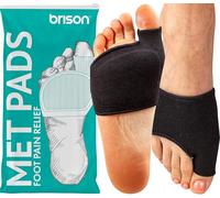 Brison Metatarsal Pads Ball of Foot Cushion for Men and Women 1 Pair | Brison M Gel Foot Cushions: Morton's Neuroma Metatarsalgia - Women(Std 10-11.5/Wide 8.5-9.5) Men(Std 9.5-10.5/Wide 8-9)