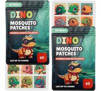 Brison Mosquito Patches - Natural Anti-Mosquito Stickers Citronella Essential Oil Infused for Kids & Adults - 120pcs Patches (Dyno)