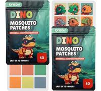 Brison Mosquito Patches - Natural Anti-Mosquito Stickers Citronella Essential Oil Infused for Kids & Adults - 120pcs Patches (Mix)