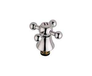 Bristan 1/2 Inch Basin Tap Reviver with Traditional Handles | Chrome | Brass | 70mm x 51mm x 70mm