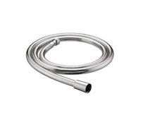 Bristan Chrome 1.5m Large Bore Easy Clean Cone to Nut Easy Clean Shower Hose | Silver | Metal | 17mm x 17mm