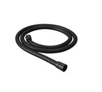 Bristan 1.5M Shower Hose, Stainless Steel Construction, Wall Mounted, Black Finish
