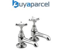 Bristan 1901 Basin Taps with Ceramic Disc Valves Chrome